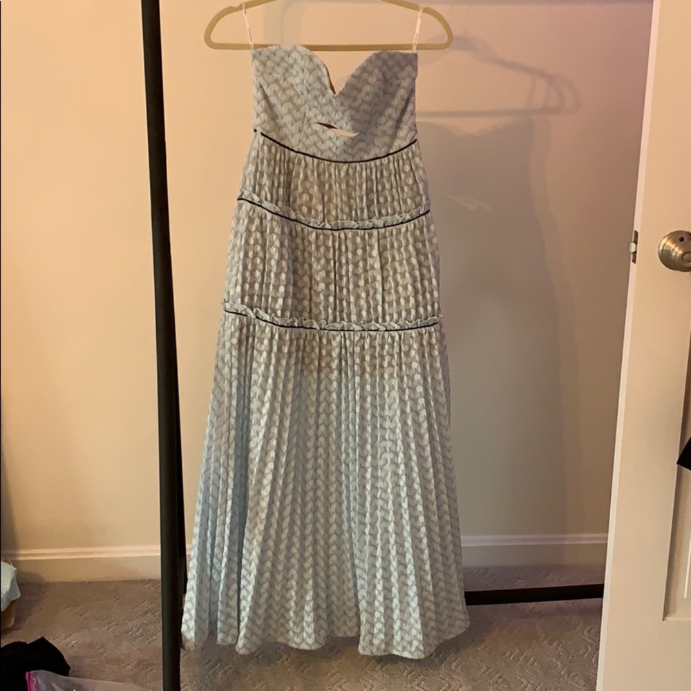 Gorgeous Self Portrait strapless dress